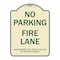 Signmission Sacramento No Parking Fire Lane City Code 15.36.010 CVC Section 22500.1, A-DES-TG-1824-22973 A-DES-TG-1824-22973 - alternate 1